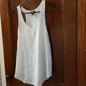 White tank top